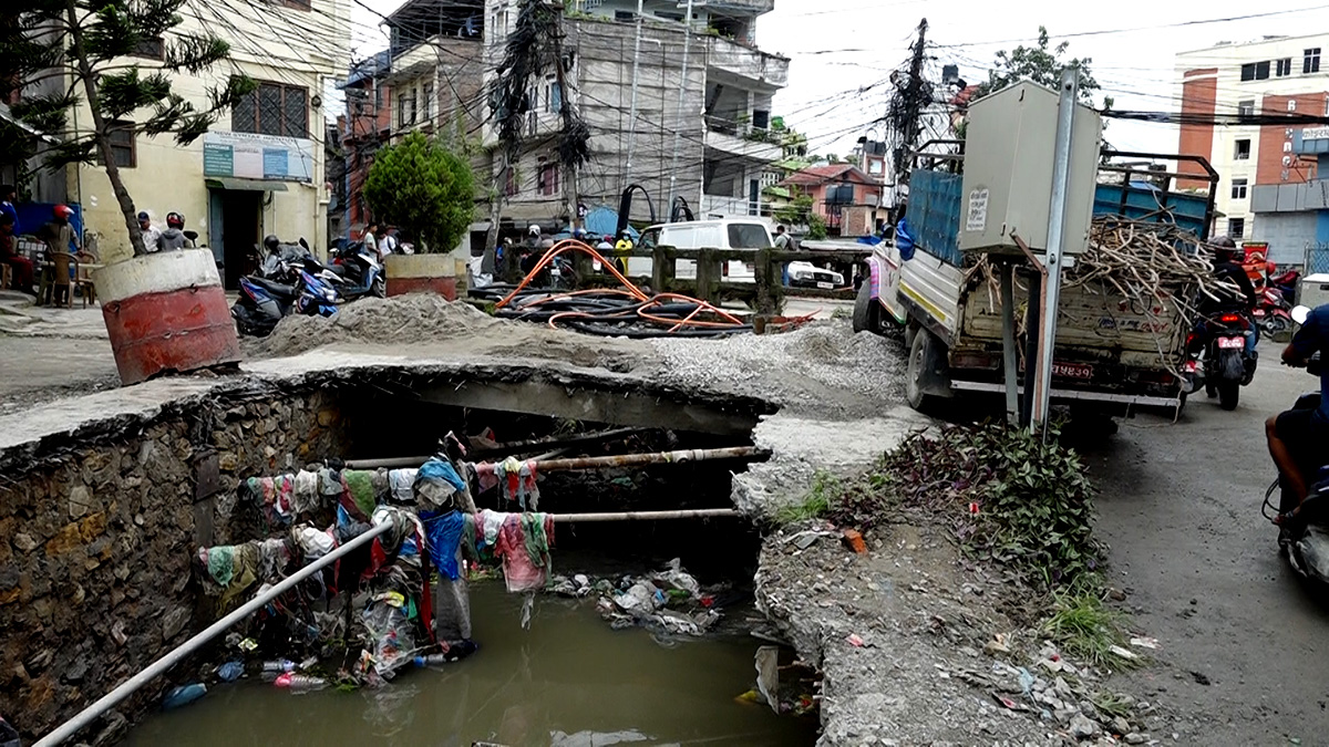 सामाखुसी खोला पुरानै स्वरूपमा फर्काइने